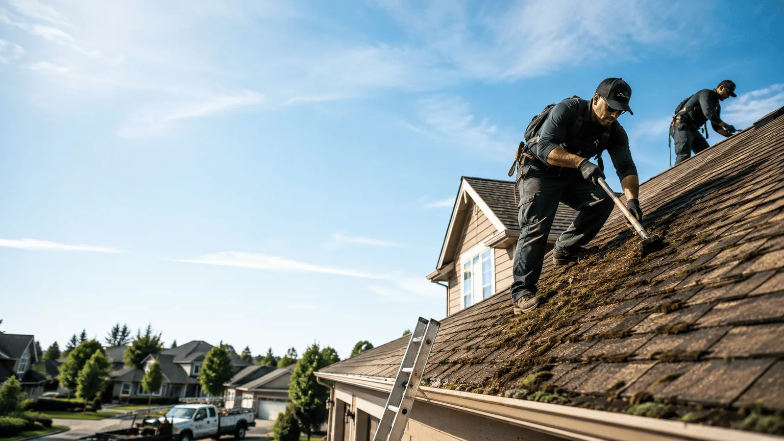 Roof Moss Removal in Ossineke, MI near me
